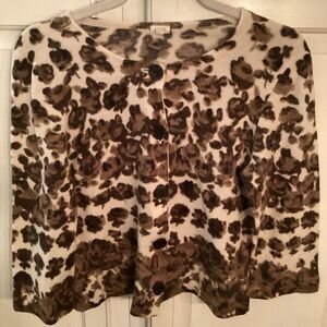 J. Crew 100% Merino Wool Cardigan Sz L Sweater